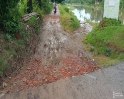 চার বছরেও পাকা হয়নি উত্তর বিশ্বনাথ-রাজাগঞ্জ বাজার রাস্তা, টেন্ডার বাতিল